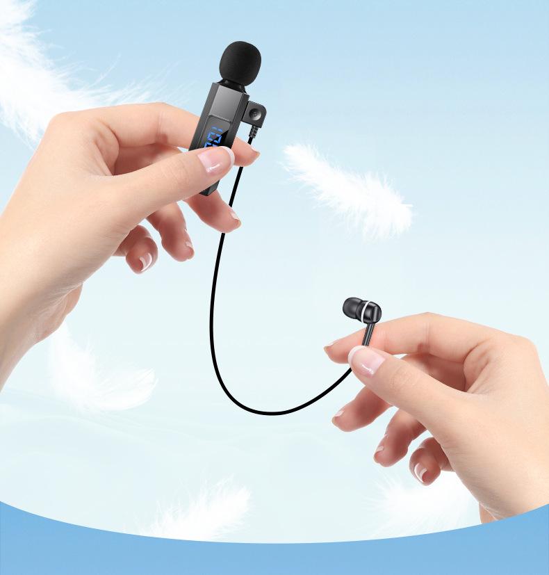 Беспроводная Bluetooth спортивная гарнитура M1: Водонепроницаемые, Потостойкие, Клипса для Android и Apple