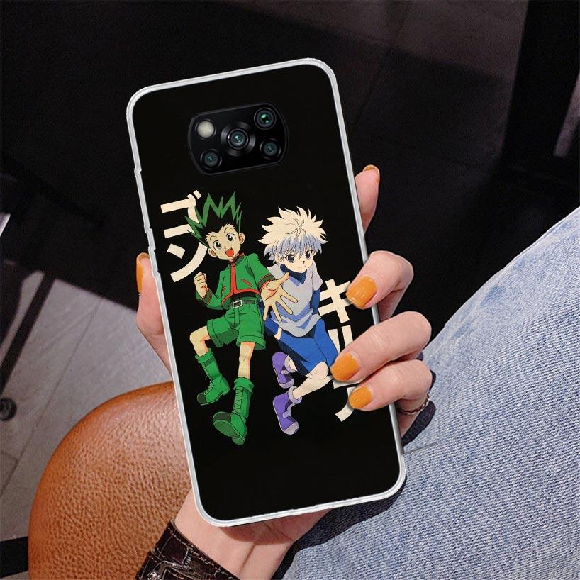 Hunter X Anime Phone Case For Xiaomi Poco X7 X6 X5 Pro F7 Ultra Redmi 15C 15 13C 13 12C 12 10 10A 10C 9 9A 9C 9T Cover Poco X7 X