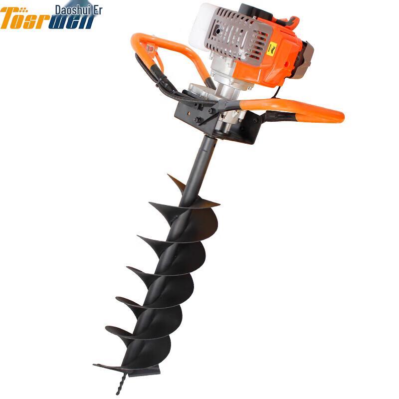 TOSRWELL 52CC Gasoline Post Hole Digger CN plug (adapter included)