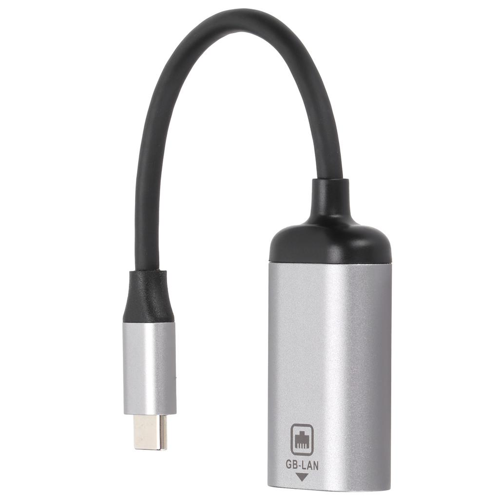 JORINDO Ethernet Adapter No Driver Easily Use TypeC Interface USBC Ethernet Adapter for Phones Computers Tablets(USB C