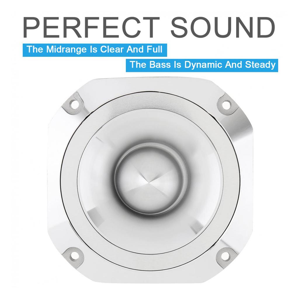 600 Вт 4-дюймовый мини-купольный высокочастотный динамик высокой мощности с катушкой, супер мощный чистый звук, простая установка, автомобильный аудиоаксессуар