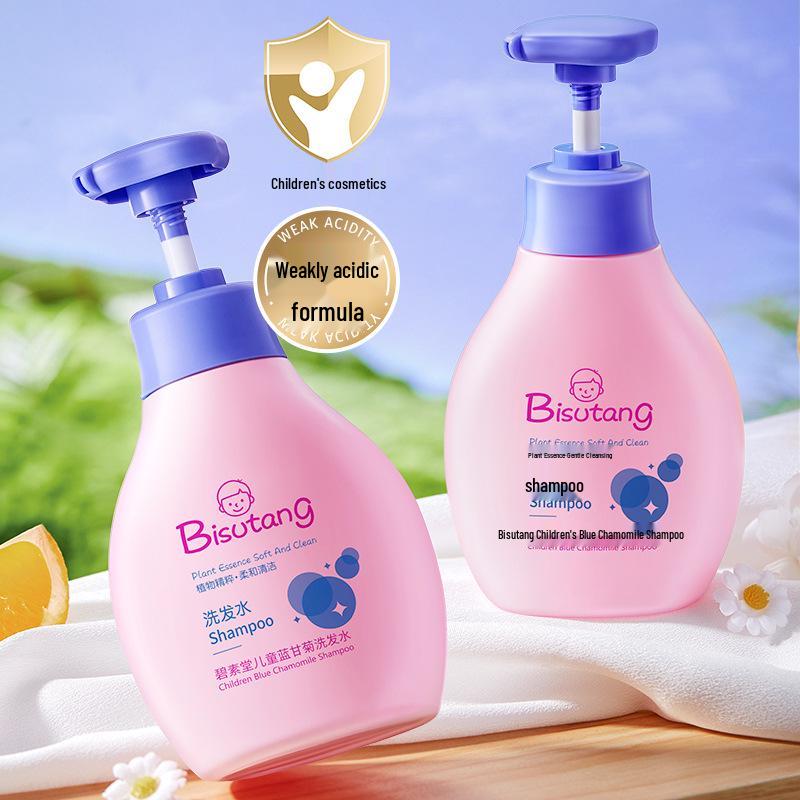 Детский шампунь Bisu Tang Голубая ромашка - Мягкий и бережный уход за волосами