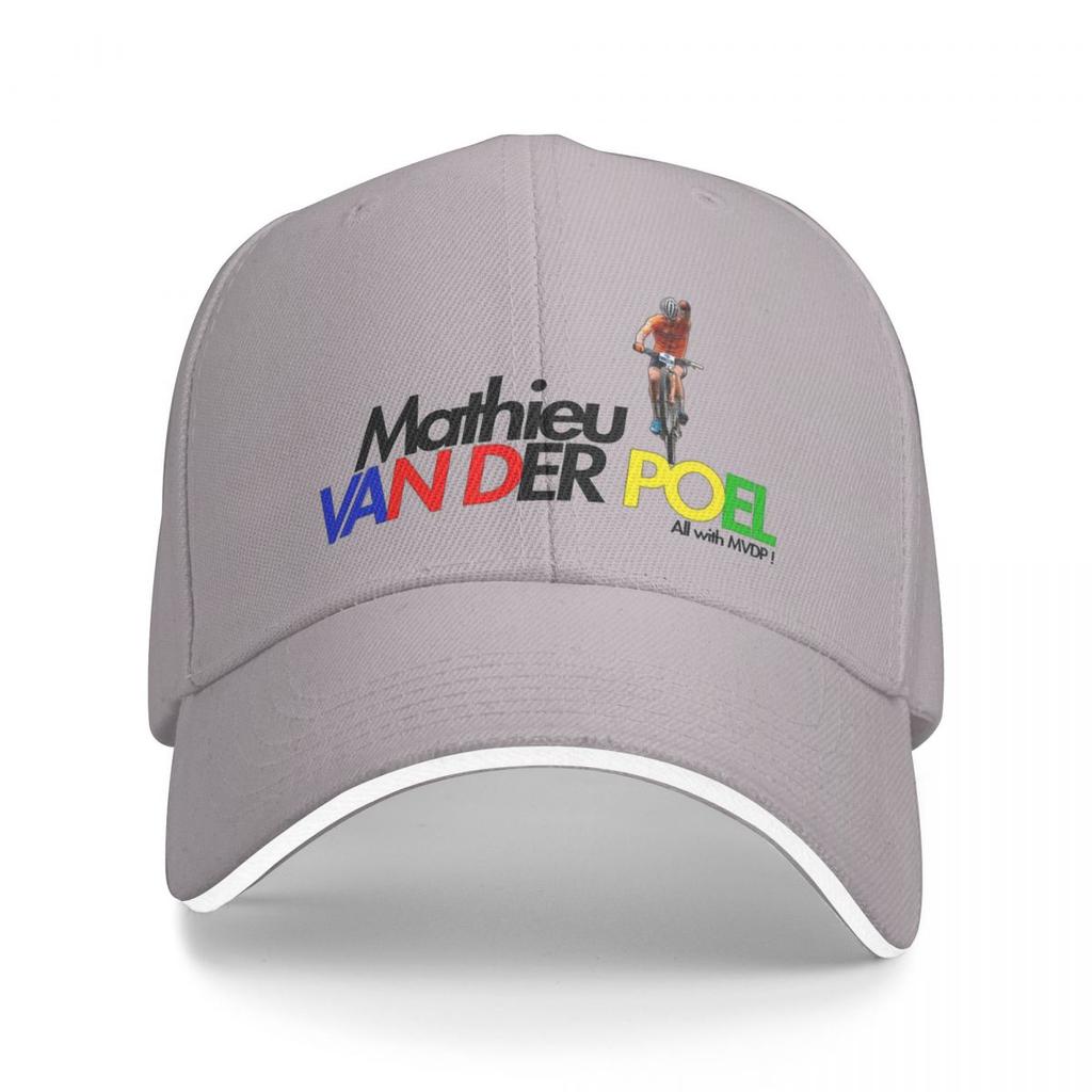 Mathieu Van Der Poel Все с MVDP Кепка для гольфа Аксессуары Стильная кепка от солнца Стиль унисекс Повседневные Все сезоны Путешествия
