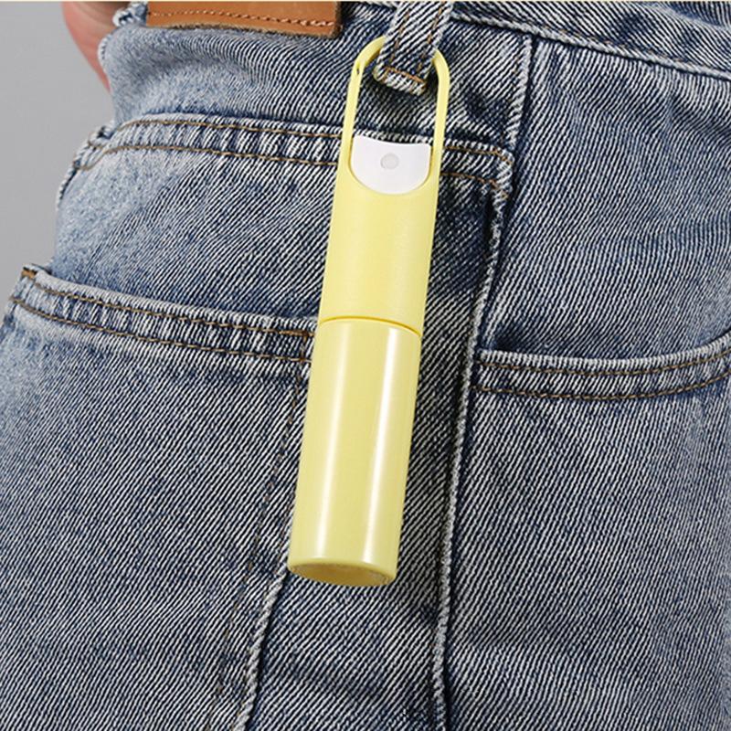 20 мл Мини Портативный Многоразовый Ароматический Антисептик для Рук Спиртовой Крючок Портативная Бутылка С Распылителем Пустой Контейнер для Духов