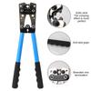 60pcs Auto Copper Ring Terminals Wire Crimp Connector Battery Terminal HX-50B Crimping Pliers Soldered Connector Kit