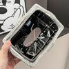 Легкая роскошная коробка для салфеток с бантом, керамическая коробка для салфеток для гостиной, ванной комнаты, украшение для дома, художественная коробка для хранения салфеток, подарок