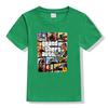 Summer Kids Boys Girls T Shirt 1 Gta T-Shirt Gta Street Fight Long with Gta 5 Clothes