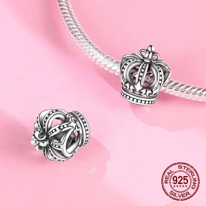 Copper Classic Purple Heart Shape Dragon Pegasus Butterfly Charms Beads Fit 3Mm Original Bracelet Diy Jewelry Gift