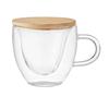 Cora Borosilicate Glass Double Wall 180ml Mug