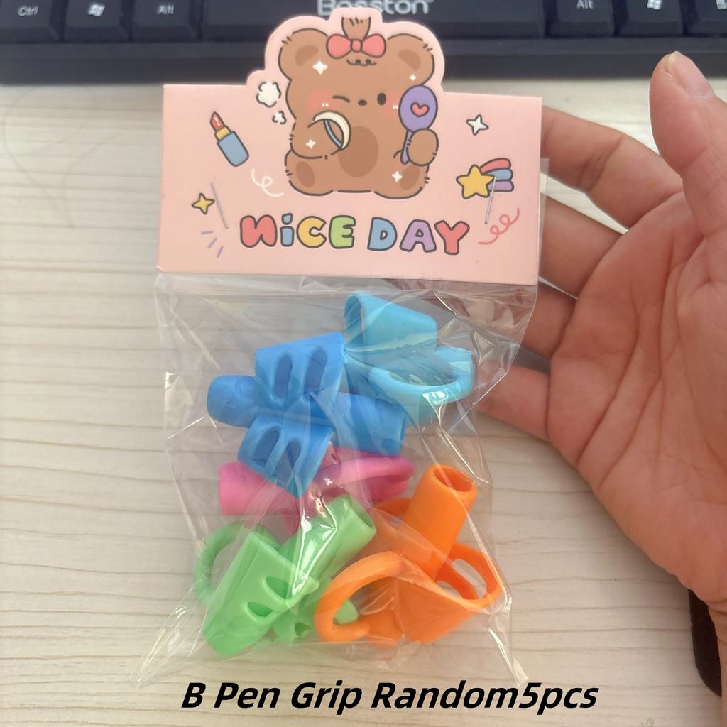 Детский карандаш для письма Подставка для ручек Детское обучение Практика Силиконовый держатель для ручки Помощь для захвата Устройство для коррекции осанки для студентов