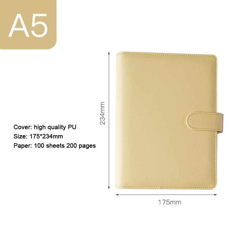 (Бесплатная гравировка логотипа) Студенческий блокнот A5/A6 в твердом футляре с магнитной пряжкой, содержит металлический переплет, дневник, блокнот, справочник