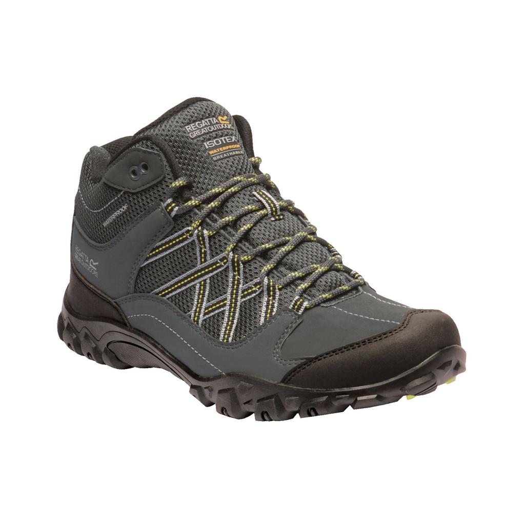 Regatta Mens Edgepoint Mid Waterproof Hiking Shoes