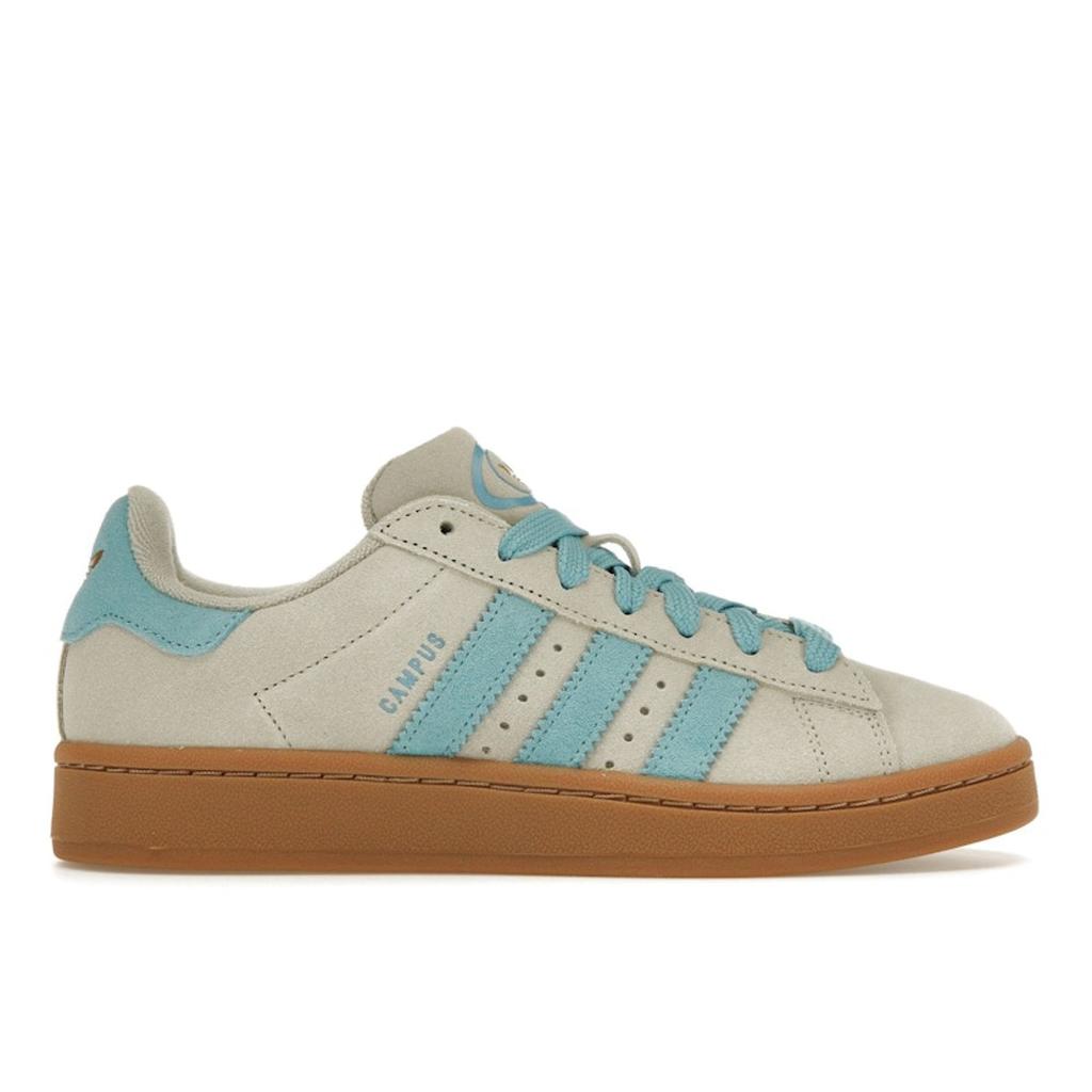 Adidas Campus Putty Grey Preloved Blue Gum Women Sneakers Gold-Metallic IE5588