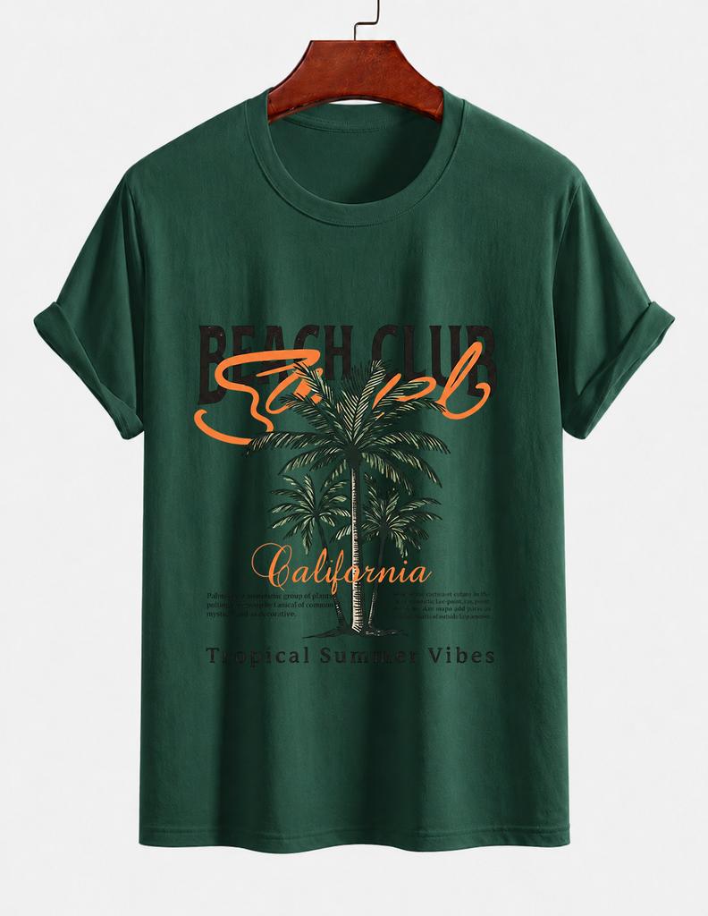 Unisexs Pure Cotton Solid Color Tshirt Casual Crew Neck Short Sleeve Wild Street Style Top