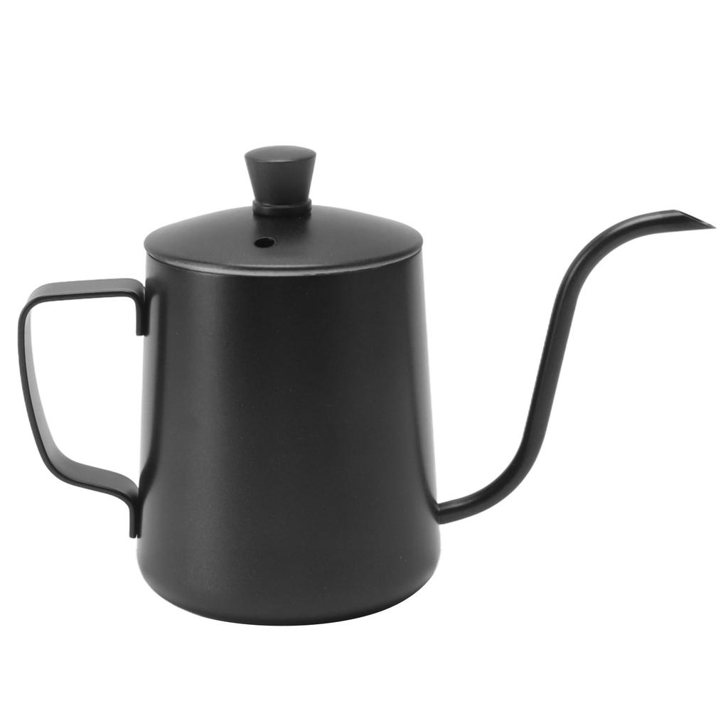 Чайник для заваривания кофе с длинным узким носиком из нержавеющей стали 304, гибкий носик, для заваривания чая вручную