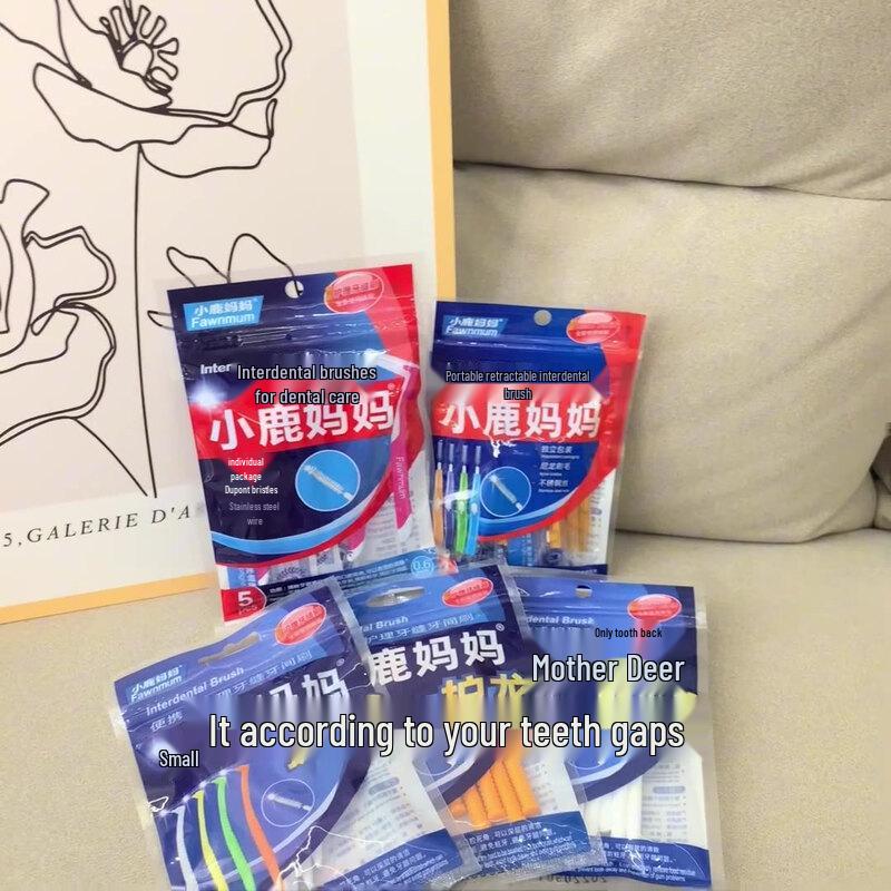 Little Deer Mama I-Type Interdental Brush (10-Pack)