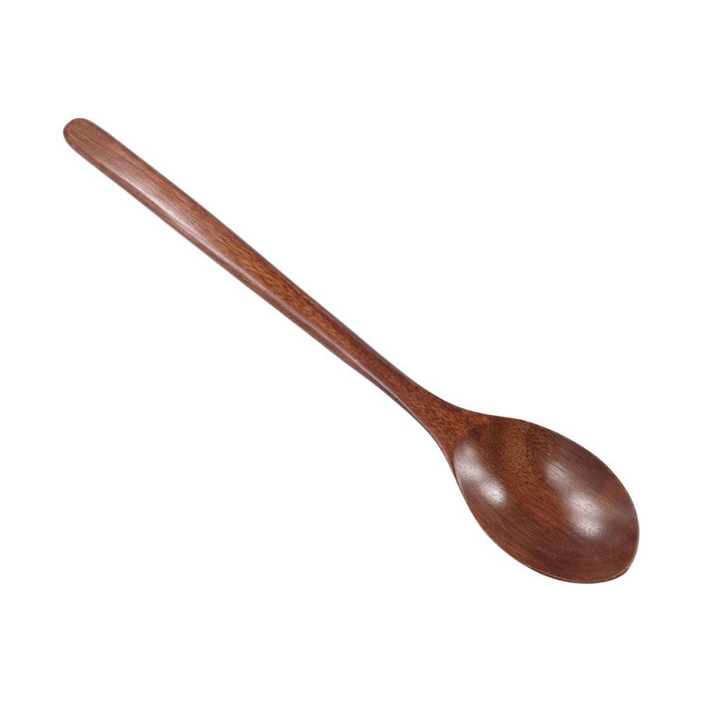 Scratch Retro Kitchen Tea Coffee Tableware Teaspoon Wooden Spoon Fork Stirring Spoon Coffee Spoon