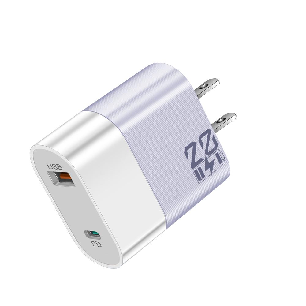 Зарядное устройство USB Type C 20 Вт Зарядное устройство для быстрой зарядки Адаптер питания Quick Charge QC 3.0 для iPhone 15 14 Pro Samsung Xiaomi Зарядное устройство для телефона