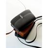 Gaoding Full Leather Mailman Bag Genuine Leather Saddle Bag French Minimalist Tofu Bag Single Shoulder Crossbody Bag Women's Bag