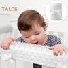 3 Pcs/Set Crib Bumpers Bite-resistant Soft Anti-Collision Guardrail Cover Corner Edge Protector Strip Infant Crib Cushion Child Bed Safety Guard