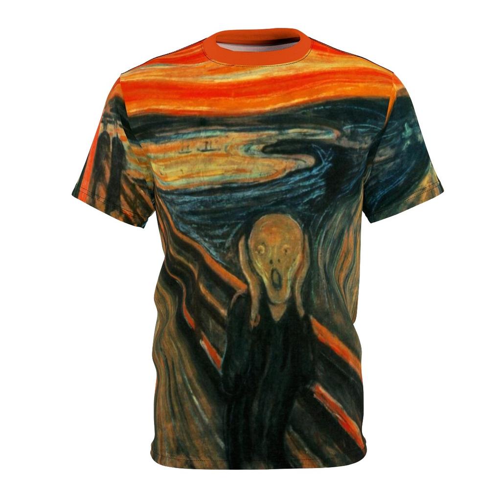 The Scream T-Shirt Edvard Munch Painting T-Shirt Famous Painting Art T-Shirt