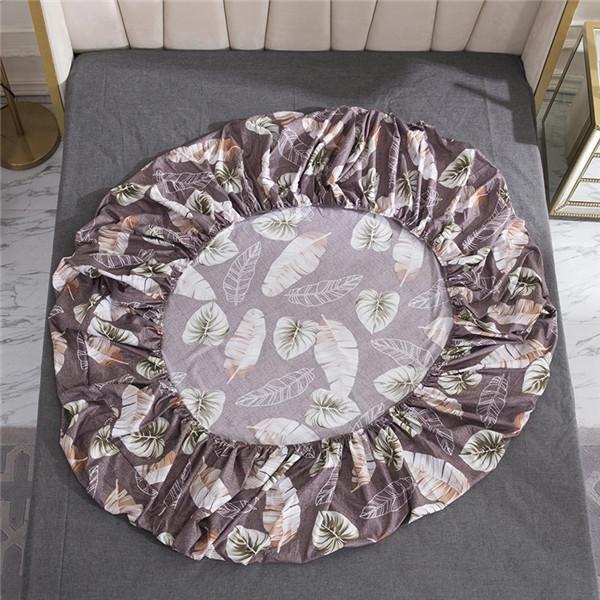 Bedding Fitted Sheet Bed Mattress Cover Printing Mattress Pad Protector Printed Bed Sheet with Elastic 140/160/180/200cm