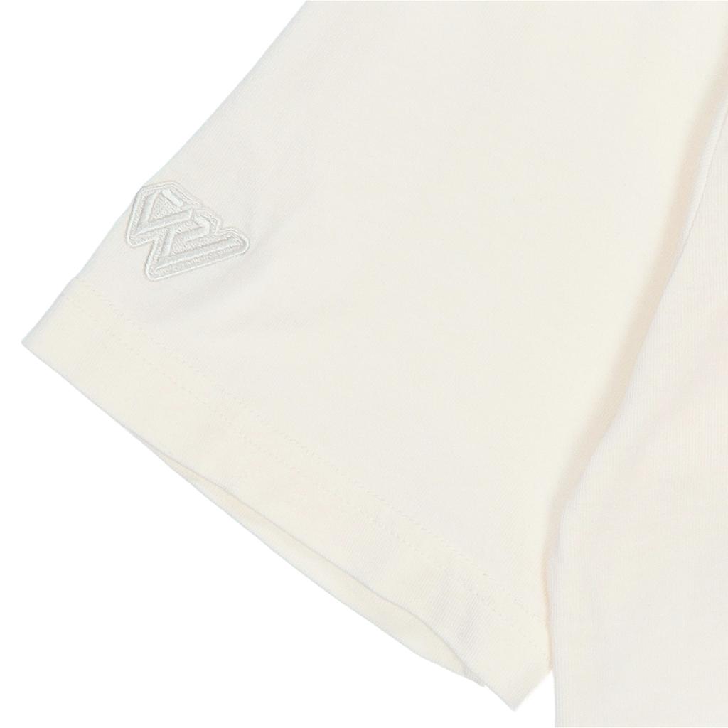 Jordan HTG Collaboration Series SS22 Хлопковая футболка с принтом и вышивкой Мужские топы цвета слоновой кости DJ7978-110