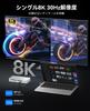 ORICO Thunderbolt 4 Док-станция для Mac Mini с одним портом 4K 85 Вт 1 Гбит/с и аудио, совместимая с Mac и TB4, 12-в-1 станция, 40 Гбит/с, M4, 8K/Двойной