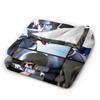 Soft Blankets Travel Office Leon Kennedy Throw Blanket Novelty  Bedspread For Living Room