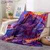 Gamer Blanket  Genshin Impact Blanket Sofa Bed Living Room Warm Travel Blanket Air Conditioning Blanket