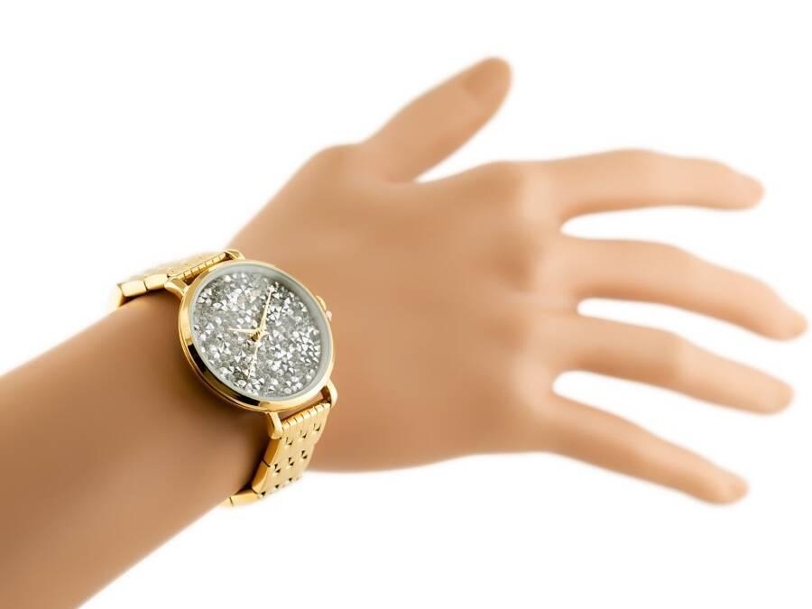 Zegarek Damski Jordan Kerr - Ss357 (Zj926D) Gold/Silver