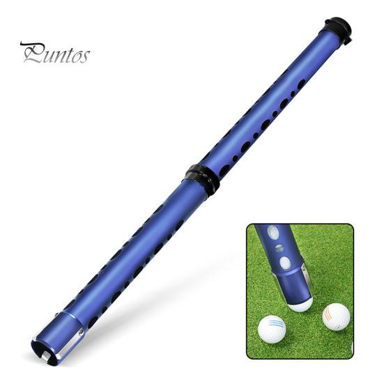 Съемный захват для мячей для гольфа, алюминиевый сплав, извлекатель мячей для гольфа, трубчатый захват для мячей, вмещает 21 мяч