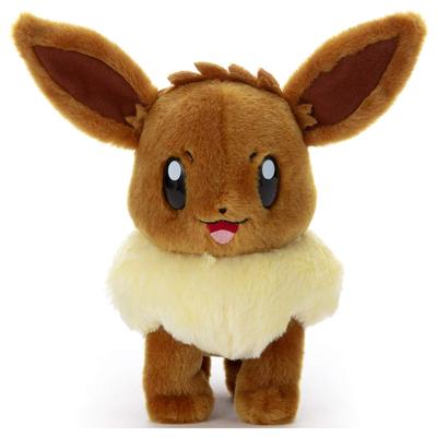 Takara Tomy Arts Pocket Monster Pokemon Я выбрал плюшевую игрушку Eevee высотой 21 см для тебя! ок.