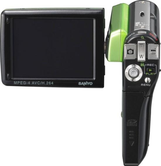 Цифровая видеокамера Sanyo "Xacti" DMX-CG65 (зеленый) DMX-CG65(грамм)