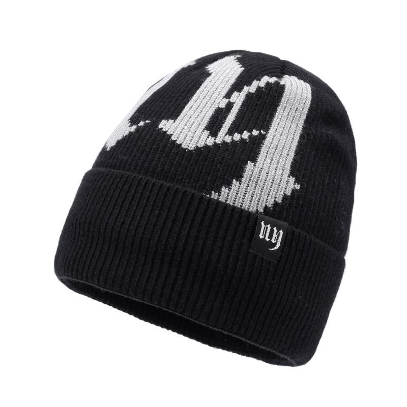 Мужские и женские вязаные шапки, шерстяные шапки с алфавитным узором в тон, флисовые зимние шапки, теплые шапки для отдыха на природе и шапки для послесезонного использования.