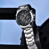 BENYAR luxury brand business watch men's top brand luxury quartz watch stainless steel 5Bar waterproof timing watch+gift box