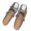 Fashion Ladies Shoes 2025 New Closed Toe Women's Slippers Fashion Butterfly-knot Casual Slippers Women Best Seller Crystal Flat Slippers
