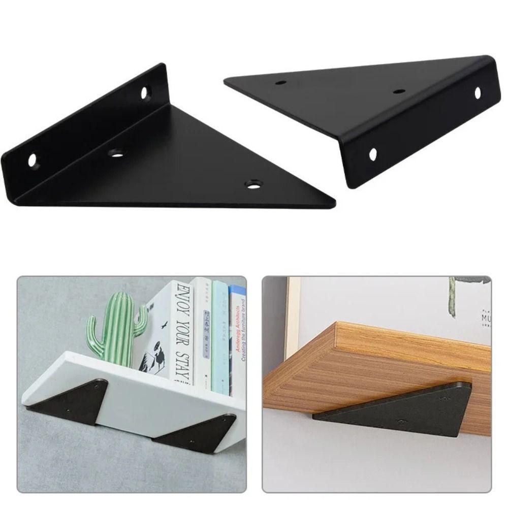 Floating Invisible Triangle Bracket Wall  Mount Shelf Brackets Triangle Bracket Support  Table