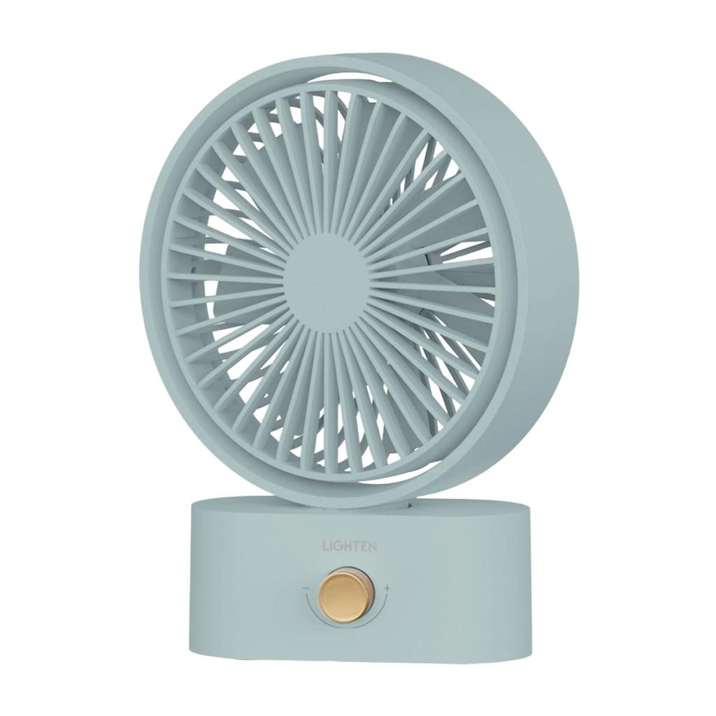 USB Powerful 2000mAh High Airflow DC Energy Mini Camping Heatstroke Bathroom Desk Fan Sign KingdomDesk Fan, Oscillating, Quiet, Small, Rechargeable,