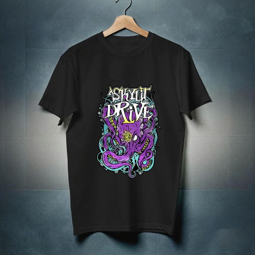 Редкая футболка A Skylit Drive Band Унисекс Подарок Для Фаната S До 5XL Унисекс Футболка ES058 Унисекс Футболка