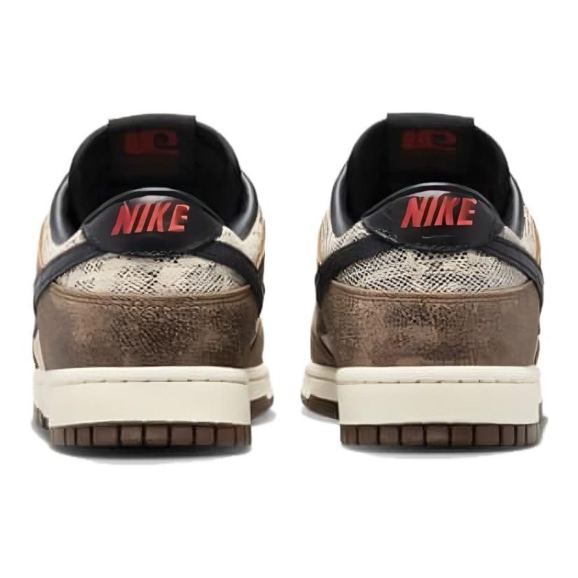 Nike Кроссовки унисекс Dunk Low Premium CO.JP Brown Snakeskin Natural Black Ale-Brown FJ5434-120