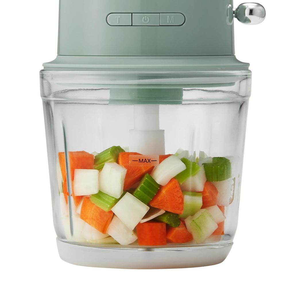 Процессор с весами [Toffy] Multi-food<rechargeable> К-СН2 (Бледно-аквамариновый)