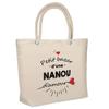 Sac Isotherme Bazar D'une Nanou D'amour | Glacière Souple Anniversaire Femme Fête Des Mères Cadeau Mamie Noël Lunch Bag Pour