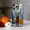 Deer hunting camo Phone Case For iPhone 17,16,15,14,13,12,11 Plus,Pro Max,XS,Colorful Silver Black Cover