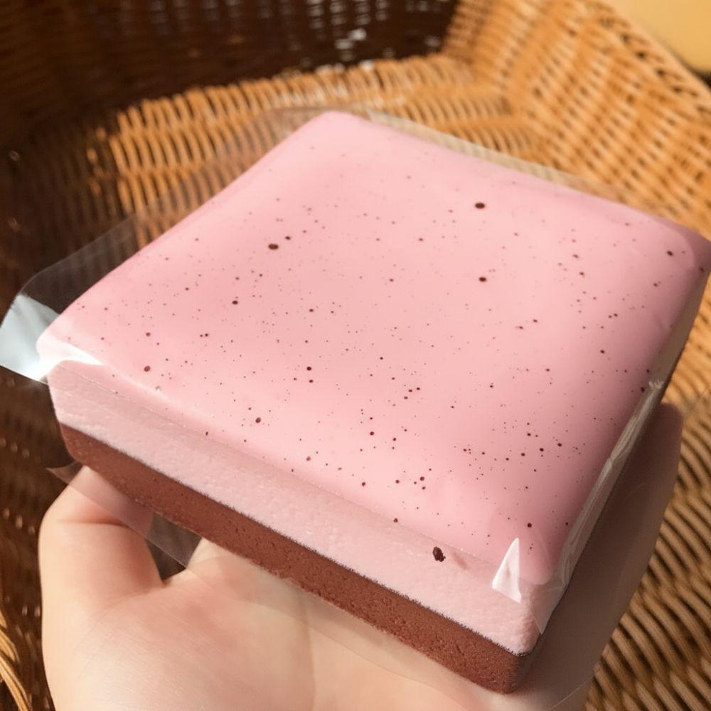 Slow Rebound Squishy Simulated Bread Squeeze Toy Square Bread Decompression Toy Children Gift