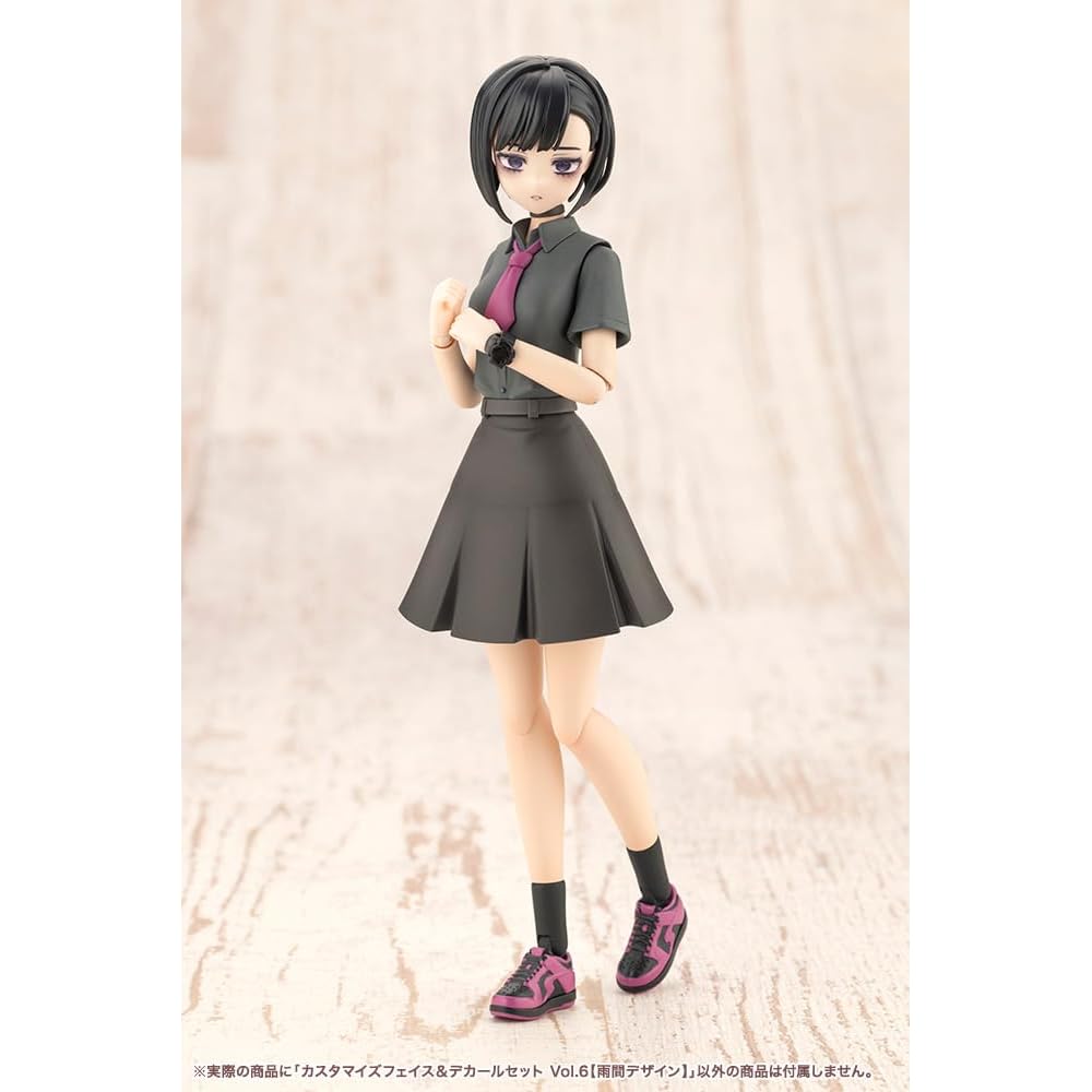 Kotobukiya Chitocerium Набор кастомных лиц и декалей Том 6 Дизайн «Дождь» Масштаб 1/10 Высота примерно 18 мм