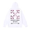 1230 Off-White 2025 Autumn/Winter New OW Star Letter Arrow Pattern Hoodie for Men and Women