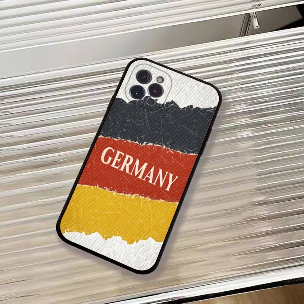 Чехол для телефона Soccer Support G-Germany, силиконовый, мягкий, для iPhone 17 16 15 14 13 12 11 X XR Plus Pro Max Plus
