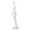 Male Display Mannequin with Glass Base White 185 cm