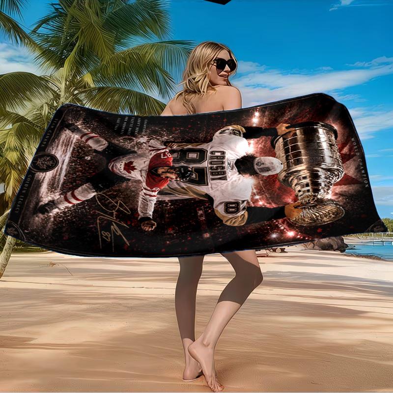 Crosby Reaches Beach Towel Microfiber Beach Towel, Lightweight and Quick-Dry, for Summer Travel, Swimming Pool Fan Birthday Gift
